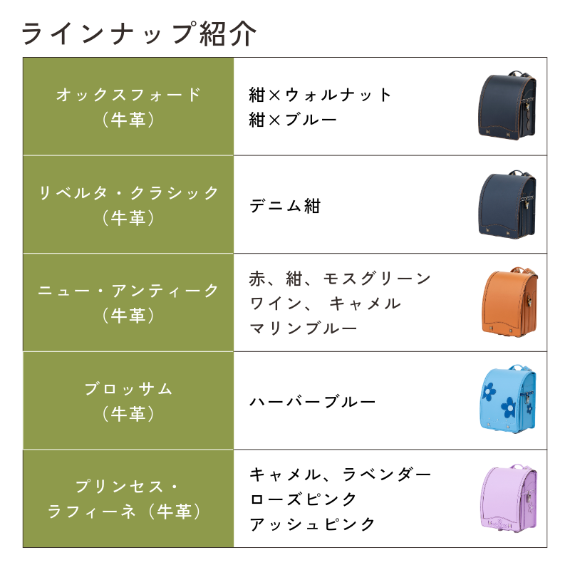 レンタルランドセル(2026年4月ご入学向けモデル)