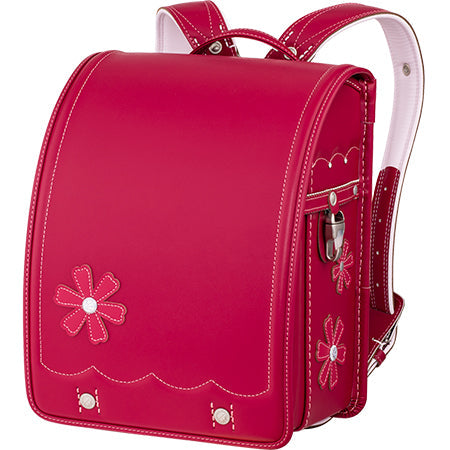 【展示品】コスモス（ローズピンク）［牛革・持ち手付き］