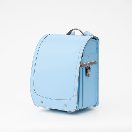 【展示品】マカロン（キャンディブルー）［人工皮革・持ち手付き］
