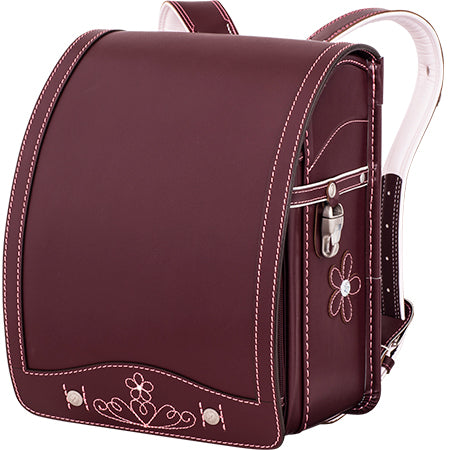 【展示品】グレースシルバー（ワイン）[牛革・持ち手付き]